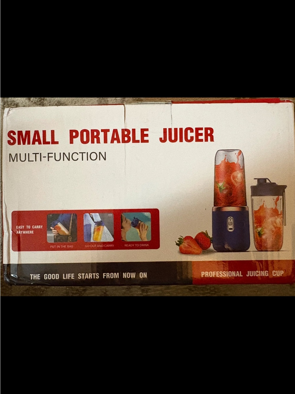 Small Portable Juicer - Blue - Compact Multi-Function Blender Cup